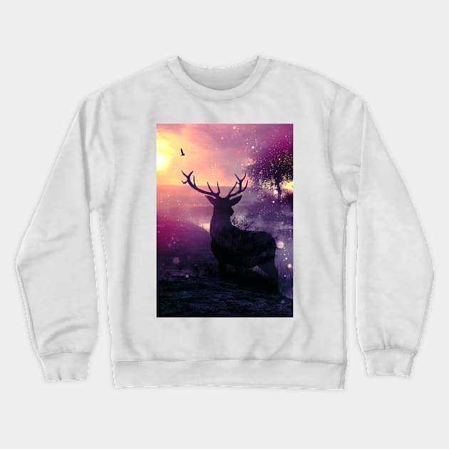 Morning Mist Crewneck Sweatshirt by NakedMonkey